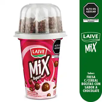 Tottus Yogurtmix laive fresa chocolate oferta