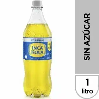 Tottus Inca kola sin azúcar 1 l oferta