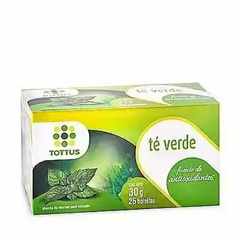 Tottus Infusion filtrante te verde oferta
