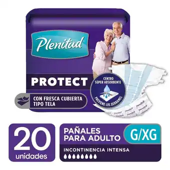 Tottus Pañal adulto plenitud protect g/xg oferta