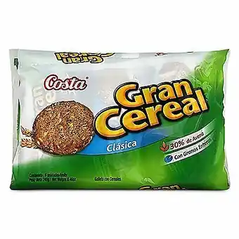 Tottus Galleta gran cereal clásica 6 unds oferta