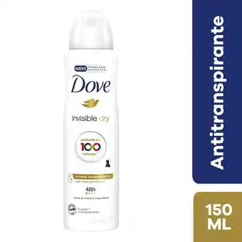 Tottus Desodorante aerosol invisible dry 48h oferta