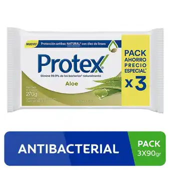 Tottus Jabón antibacterial aloe oferta