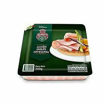 Tottus Jamon ingles artesanal oferta