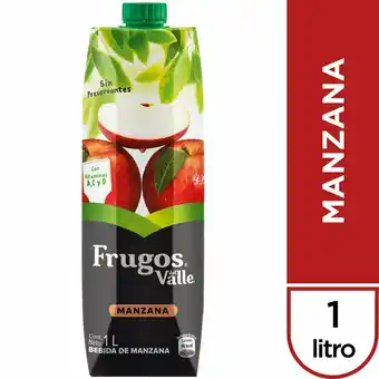 Tottus Frugos sabor manzana 1 lt oferta