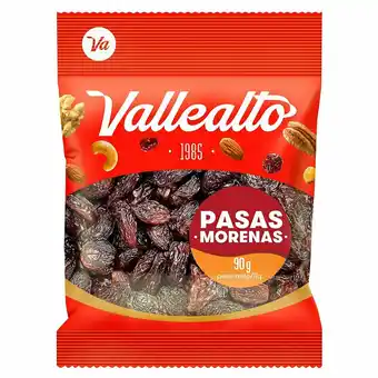 Tottus Pasas morenas 90 gr oferta