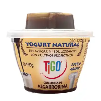 Tottus Yogurt griego algarrobina tigo oferta