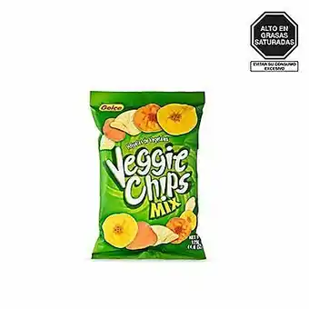 Veggie chips mix 125 gr