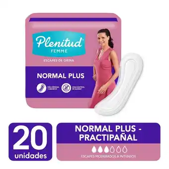 Tottus Practipañal femme toalla incontinencia leve a moderada oferta