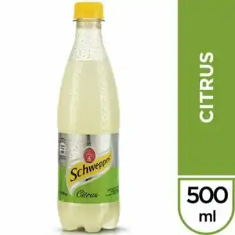 Tottus Schweppes citrus 500 ml oferta