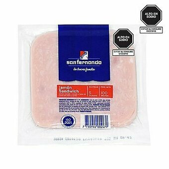 Tottus Jamon sandwich oferta