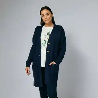 Fina Perú Cardigan belinda azul oferta