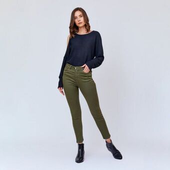 Fina Perú Pantalon pelquin verde oferta