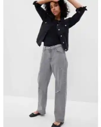 GAP Jean mr 90s loose grey dolly mujer oferta