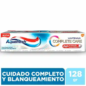 Tottus Crema dental complete care whitening 128 gr oferta