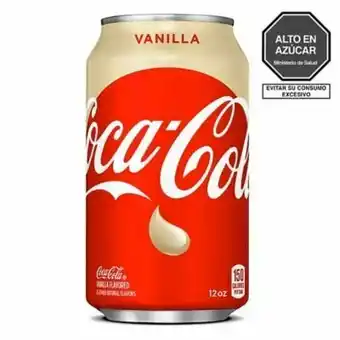 Tottus Coca cola sabor a vainilla 355 ml oferta
