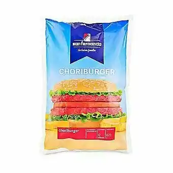 Tottus Hamburguesa choriburguer oferta