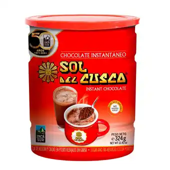 Tottus Chocolate para taza granulado 324 gr oferta