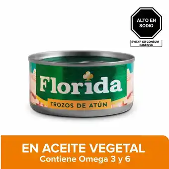 Tottus Trozos atún aceite vegetal 140 gr oferta
