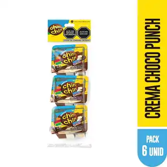 Tottus Crema chin chin punch 6 unds oferta