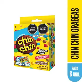 Tottus Chin chin 6 unds oferta