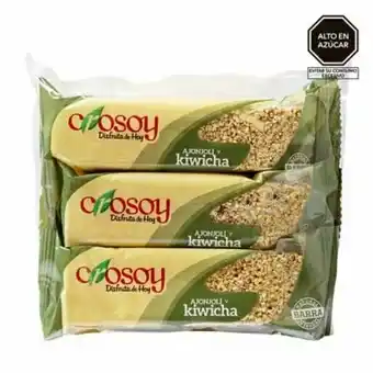 Tottus Turrón ajonjolí con kiwicha 6 unds oferta