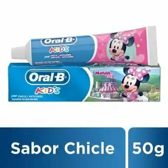 Tottus Crema dent kids minnie x50gr oral b oferta