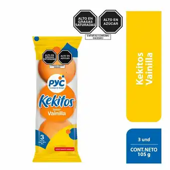 Tottus Kekitos vainilla 105 gr oferta