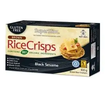 Tottus Galleta arroz integral sésamo negro 100 gr oferta