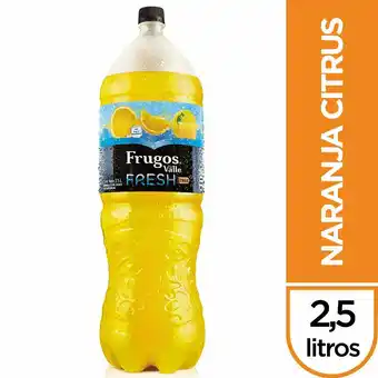 Tottus Frugos sabor naranja fresh 2.5 lt oferta