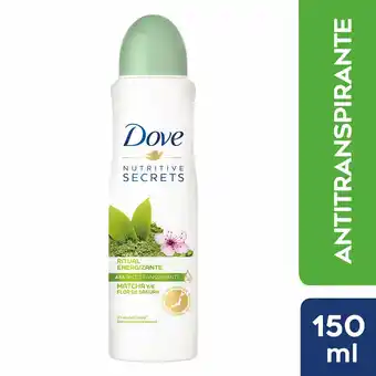 Antitrans dove ritual energ 48h aerosol x 150ml