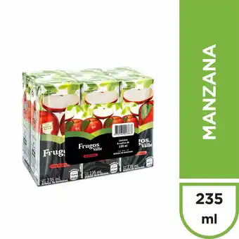 Tottus Frugos sabor manzana 235 ml oferta