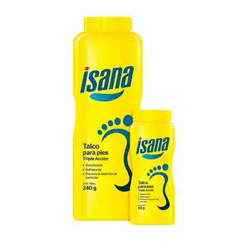 Tottus Talco para pies 240 gr + 60 gr oferta