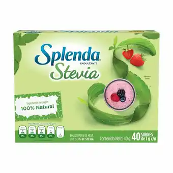 Tottus Stevia splenda edulcorante 40 unds oferta