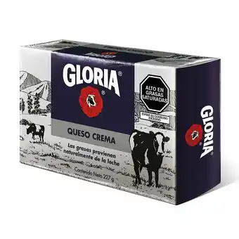 Tottus Gloria queso crema barra oferta