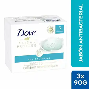 Tottus Jabon de tocador antibacterial cuida protege oferta