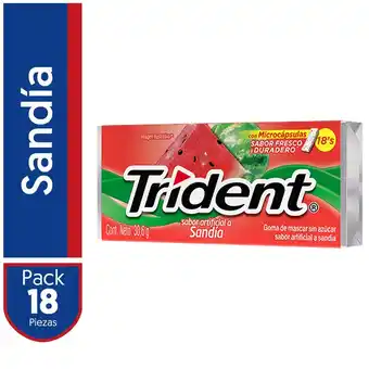 Tottus Goma de mascar sabor sandia 18s oferta