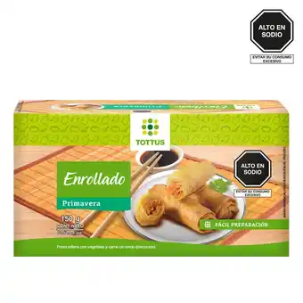 Tottus Enrollado primavera congelado oferta
