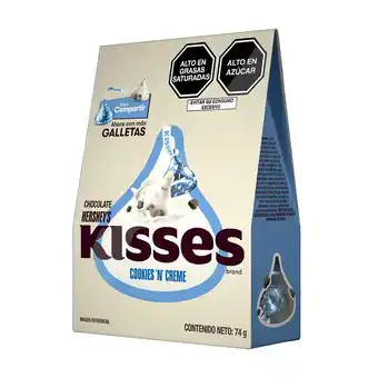Tottus Chocolate kisses coockies'n cream 74 gr oferta