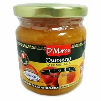 Tottus Mermelada dietética durazno 210 gr oferta