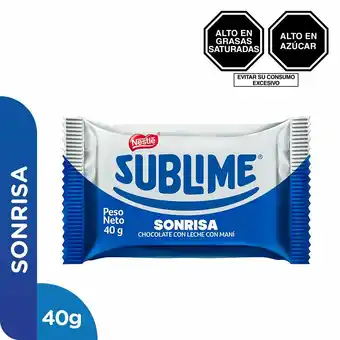 Tottus Chocolate sublime sonrisa oferta