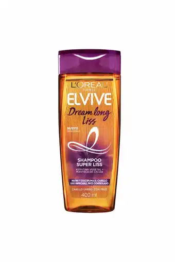 Tottus Shampoo elvive dream long liss frizz x 400ml oferta