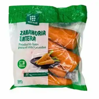 Tottus Zanahoria microondas oferta