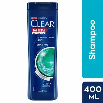 Tottus Shampoo anticaspa dual effect hombre oferta