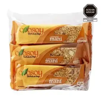 Tottus Turrón ajonjolí con maní 6 unds oferta