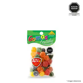 Tottus Gomas frutales 150 gr oferta