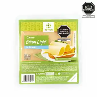 Tottus Queso edam light oferta