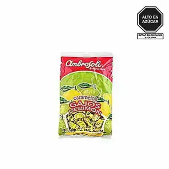 Tottus Caramelos gajos de limón 100 unds oferta