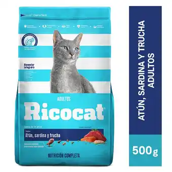Tottus Comida p/ gatos adulto atún/sardina/trucha oferta