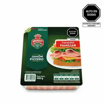 Tottus Jamón pizzero oferta